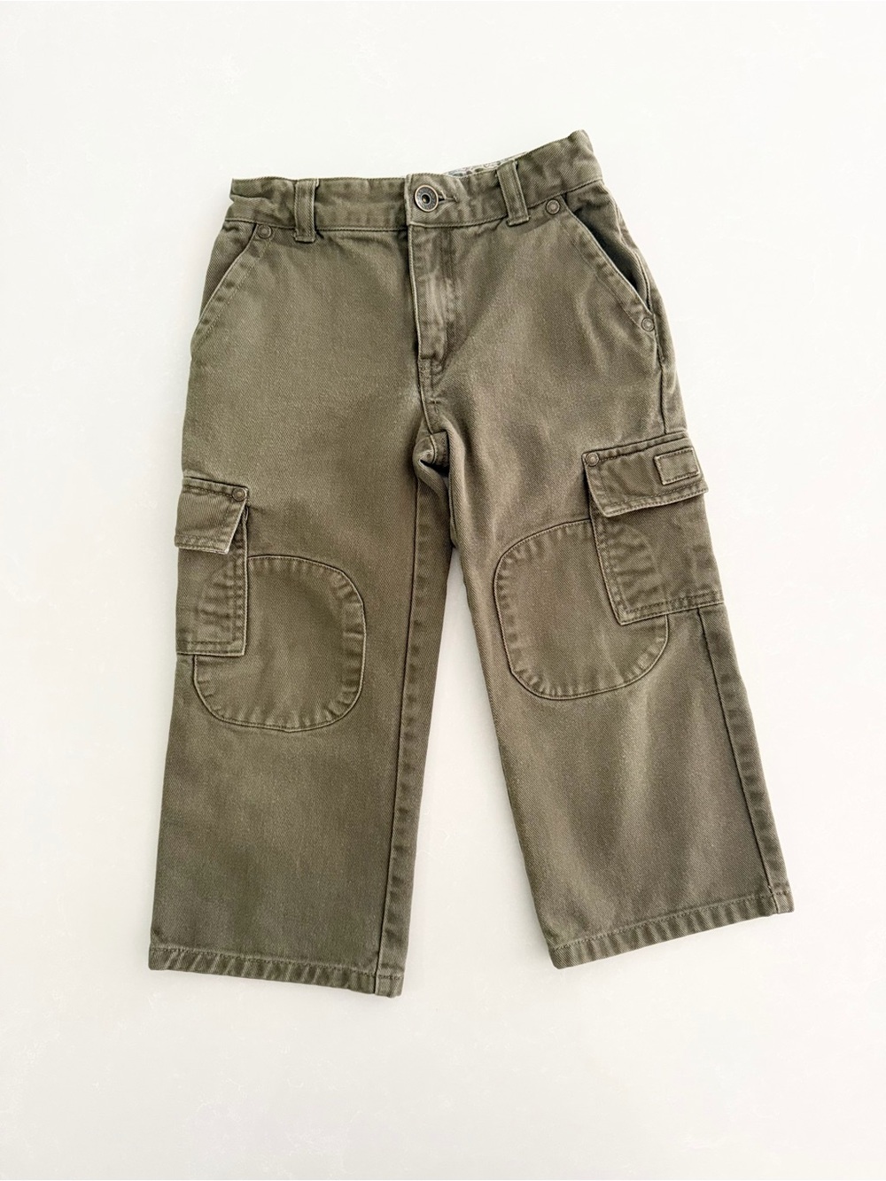 Janie & Jack Toddler Olive Green Cargo Pants • Size 4T